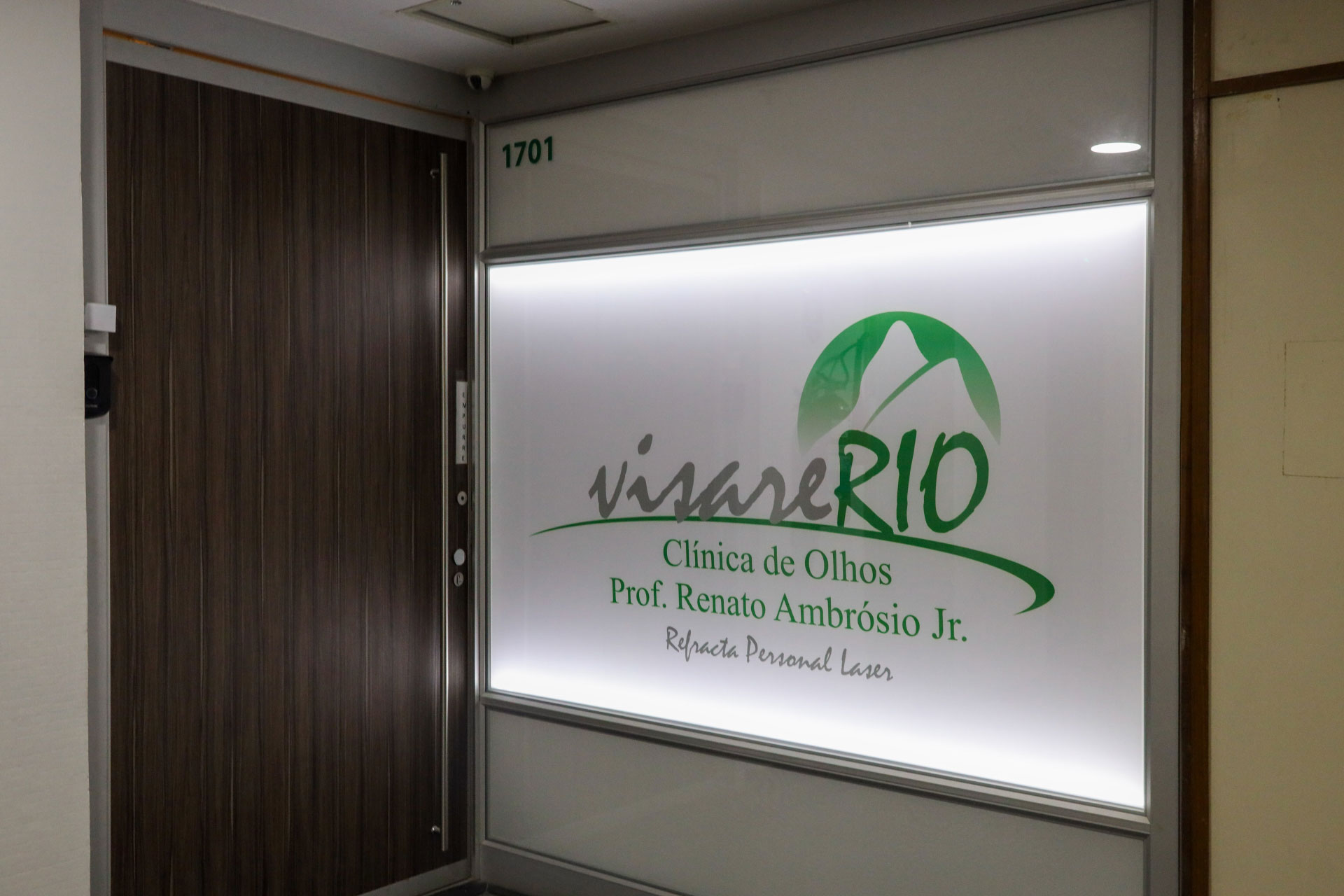 Entrance area of the clinic