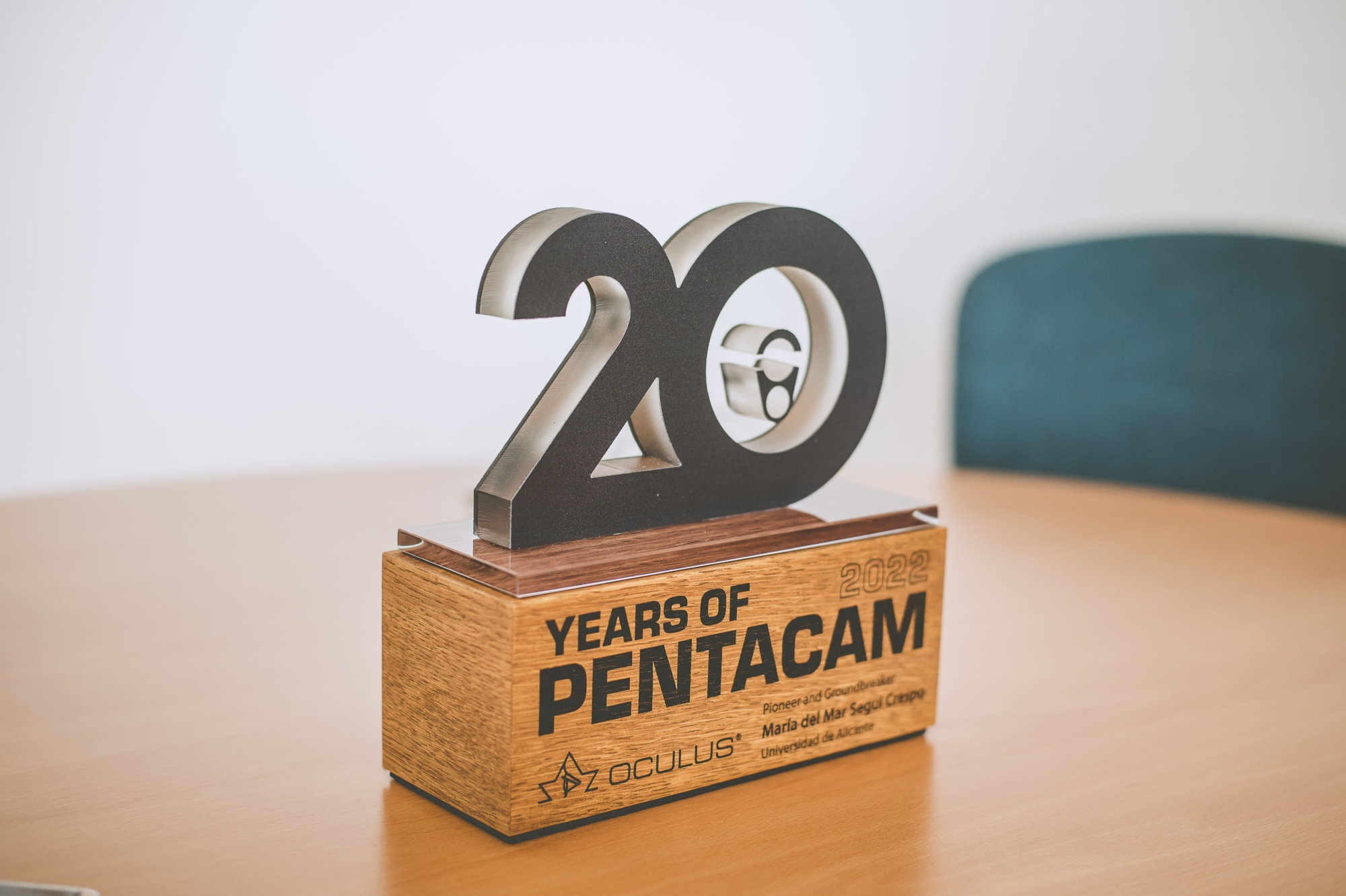 The 20th Anniversary Pentacam® Trophy of María del Mar Seguí Crespo