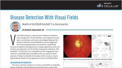 Article - Disease Detection With Visual Fields
